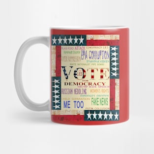 Vote for Democracy Mug